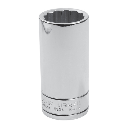 URREA 1/2" Drive 12-Point Deep Socket 1-1/16" 5334